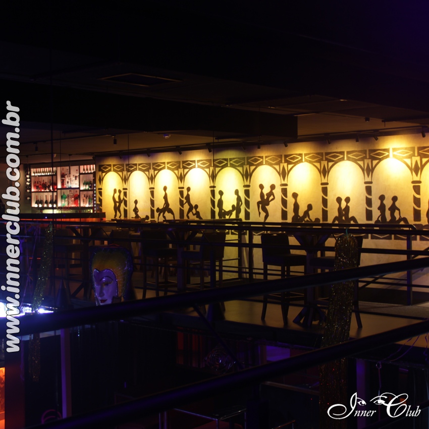 Inner Club casa de swing em Santo Amaro - SP vista do camarote vip