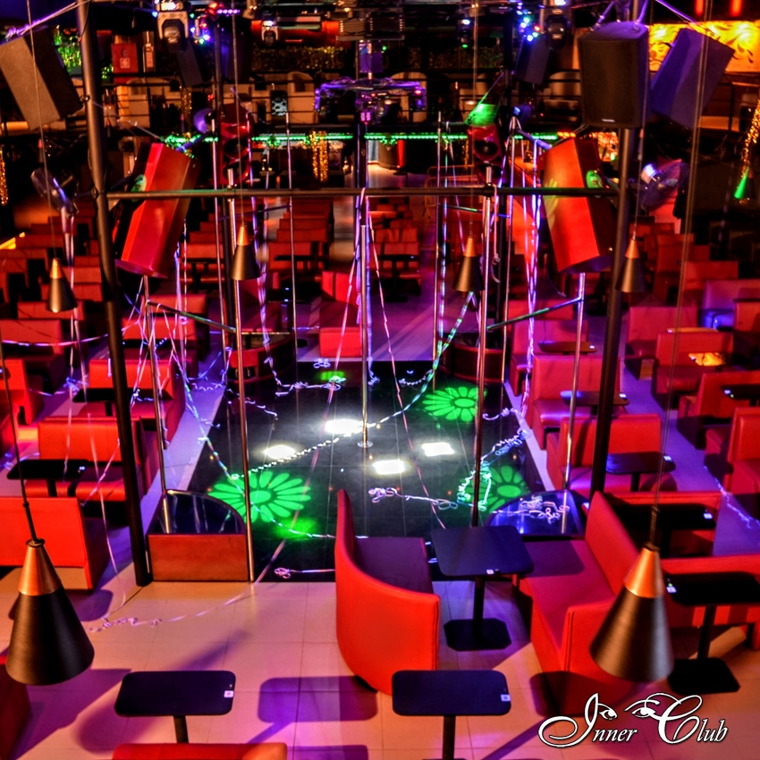 Inner Club casa de swing em Santo Amaro - SP vista do camarote vip