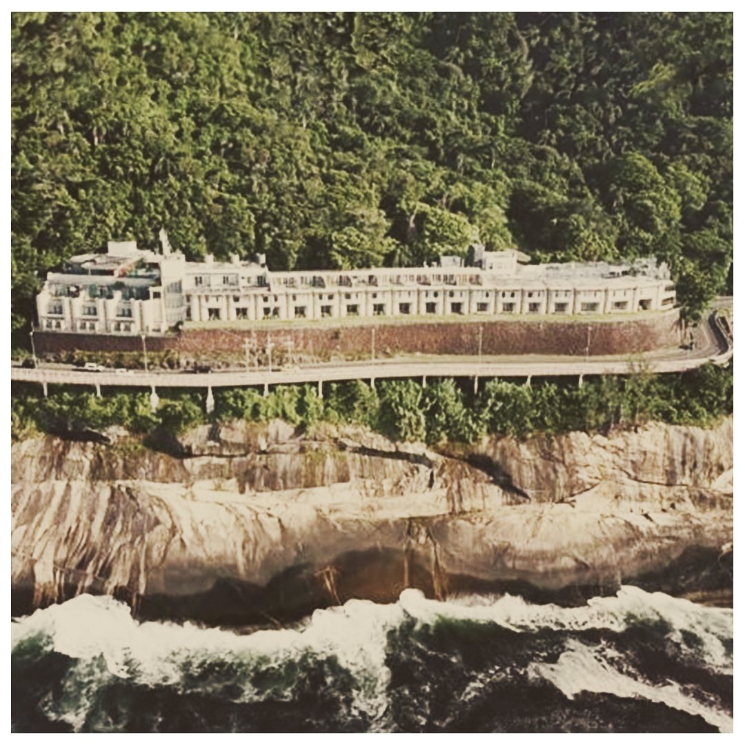 vips motel vista de cima drone